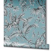 Noordwand Jackie; The New Design Book Behang met zwart-witte bladeren - 6818-40