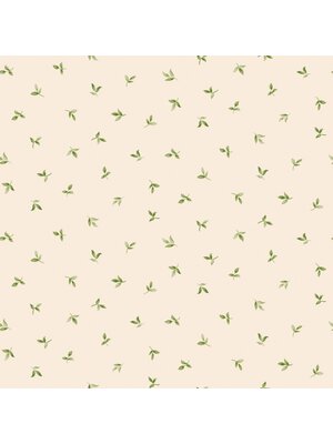 Noordwand Just Kitchens Behang met blaadjes - G45436