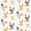 Noordwand Just Kitchens Behang met kippen - G45416