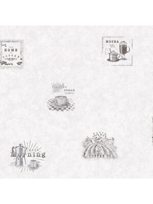 Noordwand Just Kitchens Behang met koffie - G45413