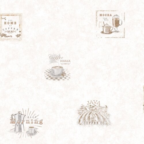 Noordwand Just Kitchens Behang met koffie - G45414