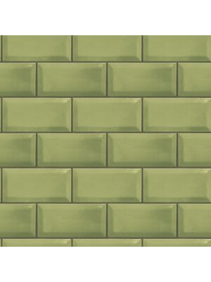 Noordwand Just Kitchens Behang met metrotegel - G45446