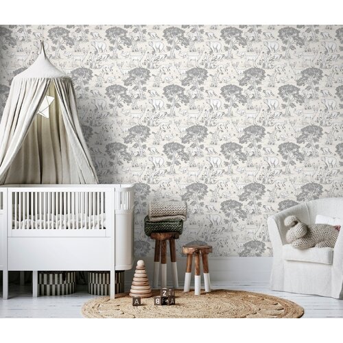 Noordwand Kids Walls Behang met bosdiertjes - 45809