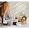 Noordwand Kids Walls Behang met giraffen, zebra's en flamingo's - 45880