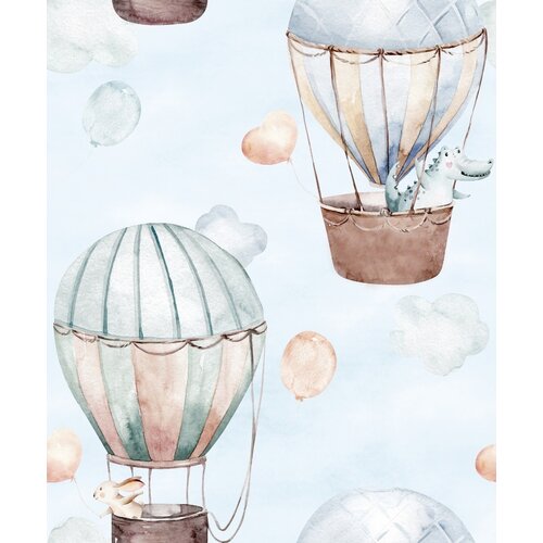 Noordwand Kids Walls Behang met luchtballonnen - 45863