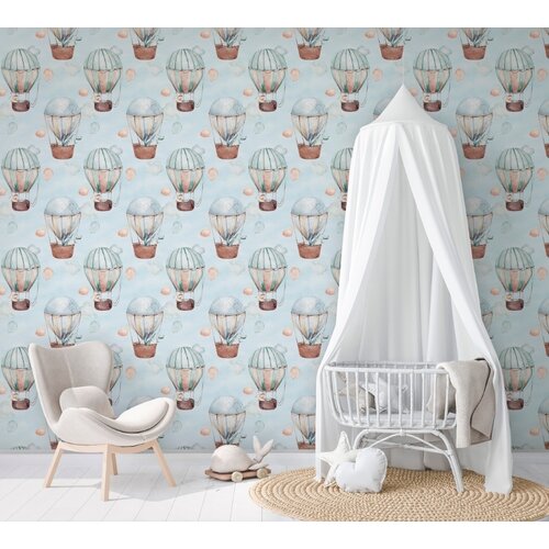 Noordwand Kids Walls Behang met luchtballonnen - 45863