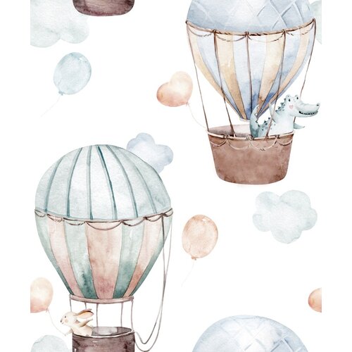 Noordwand Kids Walls Behang met luchtballonnen - 45865