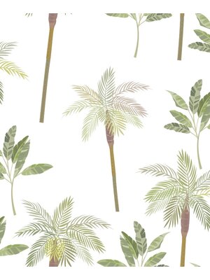 Noordwand Kids Walls Behang met palmbomen - 45882