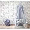 Noordwand Kids Walls Behang met zeppelins en parachutes - 45827