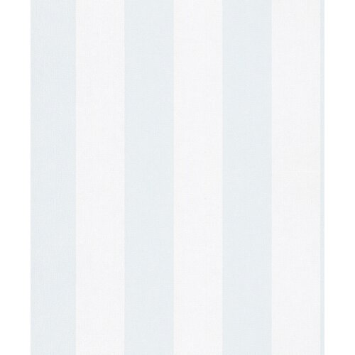 Noordwand Kids Walls Behang strepen lichtblauw-wit - 82261