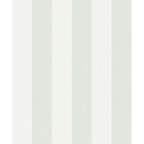 Noordwand Kids Walls Behang strepen mintgroen-wit - 82262