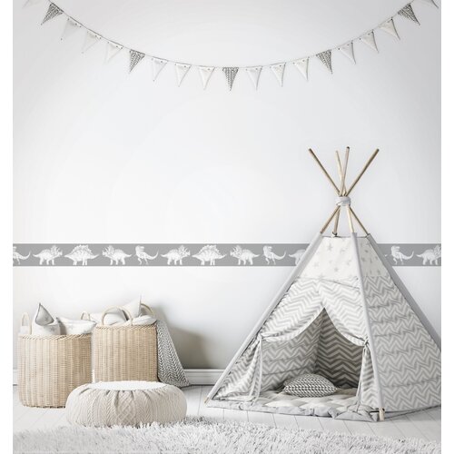 Noordwand Kids Walls Behangrand met dinosaurussen - 45804