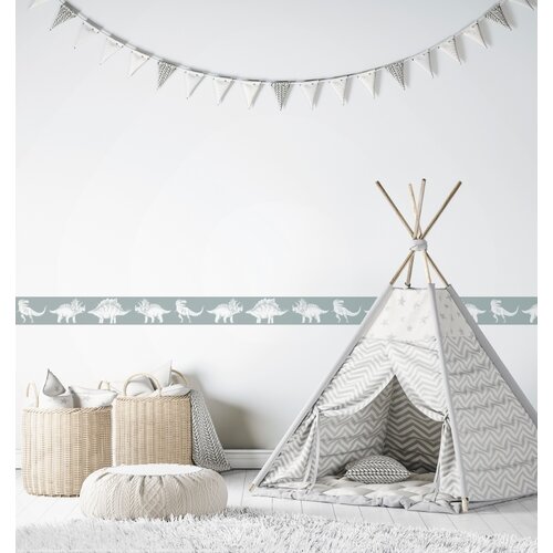 Noordwand Kids Walls Behangrand met dinosaurussen - 45806