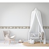 Noordwand Kids Walls Behangrand met konijntjes - 45862
