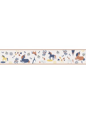 Noordwand Kids Walls Behangrand met unicorns - 45822