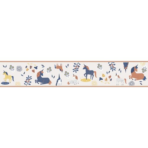 Noordwand Kids Walls Behangrand met unicorns - 45822