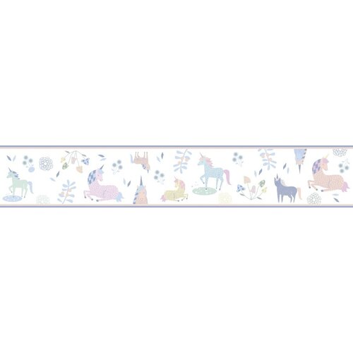 Noordwand Kids Walls Behangrand met unicorns - 45824