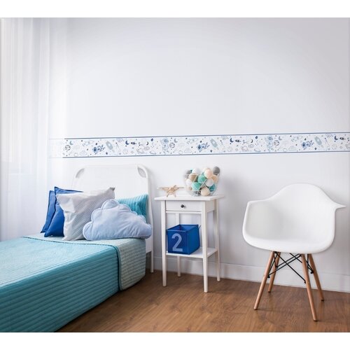 Noordwand Kids Walls Behangrand outerspace met astronauten, raketten en planeten - 45849