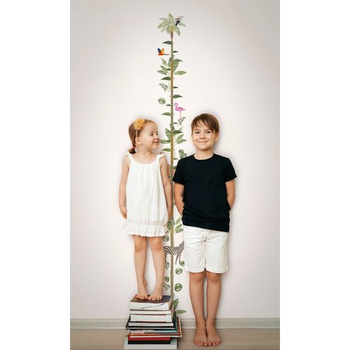 Noordwand Kids Walls Fotobehang meetlint jungle dieren - 45885