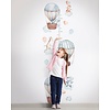Noordwand Kids Walls Fotobehang meetlint met luchtballonnen - 45867