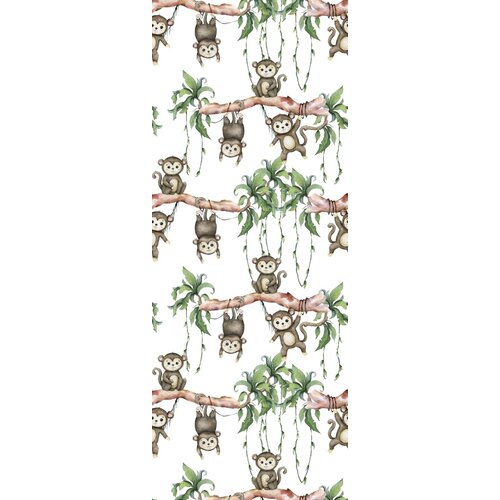 Noordwand Kids Walls Fotobehang met aapjes - 45852