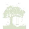 Noordwand Kids Walls Fotobehang silhouet van een boom met schommel - 45879