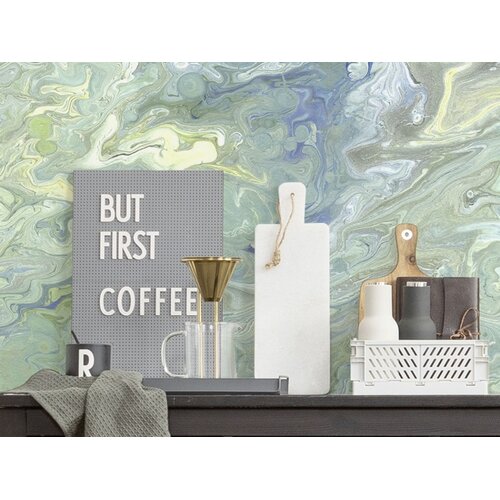 Noordwand Komar Colours Fotobehang Flow Reflection - X4-1080