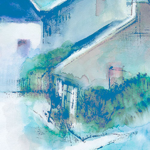 Noordwand Komar Colours Fotobehang Hamlet - X4-1090