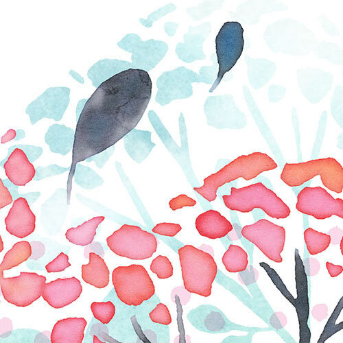 Noordwand Komar Colours Fotobehang Summer Breath - X8-1070