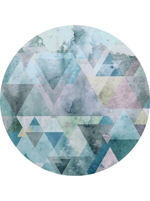 Noordwand Komar Dots Behangcirkel Blueprism - D1-011 Noordwand Komar Dots Behangcirkel Blueprism - D1-011