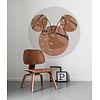 Noordwand Komar Dots Behangcirkel Disney - Minnie Mouse -Terra - DD1-038