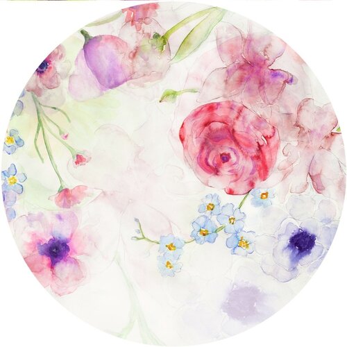 Noordwand Komar Dots Behangcirkel Floret - D1-074