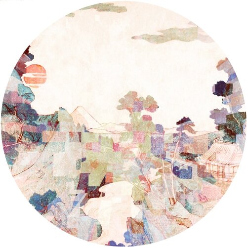 Noordwand Komar Dots Behangcirkel Impression - D1-070