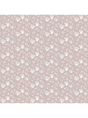 Noordwand Happy Behang met koraal print - 14854