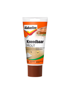 Alabastine Kneedbaar Hout - 200 gram Naturel Alabastine Kneedbaar Hout - 200 gram Naturel