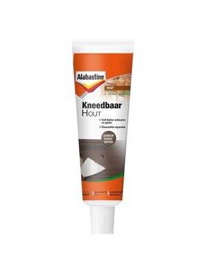 Alabastine Kneedbaar Hout - 75 gram Eiken/Noten Alabastine Kneedbaar Hout - 75 gram Eiken/Noten