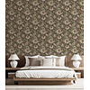 Dutch Wallcoverings FC Arabesque- Cecelia Charcoal rust - 36354