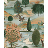 Dutch Wallcoverings FC Xanadu- Tundra Orange Green - 91531