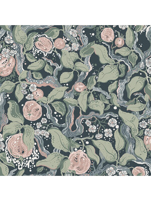 Dutch Wallcoverings FC Fägring- Kart roze - 22028