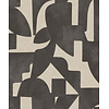 Dutch Wallcoverings FC Arboretum- Linnet Cream Charcoal - 91711