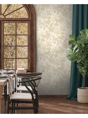 Dutch Wallcoverings FC Arboretum- Natoru Cream - 91700
