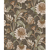 Dutch Wallcoverings FC Arabesque- Cecelia Charcoal rust - 36354