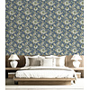 Dutch Wallcoverings FC Arabesque- Cecelia Navy - 36353
