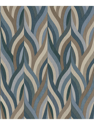 Dutch Wallcoverings FC Arabesque- Arabesque Blue - 36372