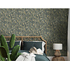 Dutch Wallcoverings FC Arabesque- Pluma Teal Gold - 36341