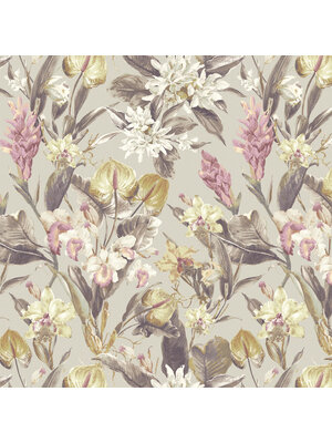 Dutch Wallcoverings FC Bellagio- Florence Zinc Orchid - BE01512