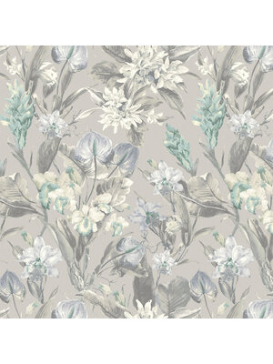 Dutch Wallcoverings FC Bellagio- Florence Platinum Petal - BE01511