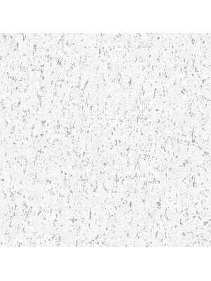 Dutch Wallcoverings FC Arber- Callie White/Silver  - DL26705