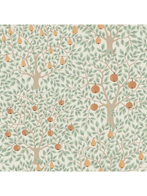Dutch Wallcoverings FC Apelviken- Pomona White/green - 33011
