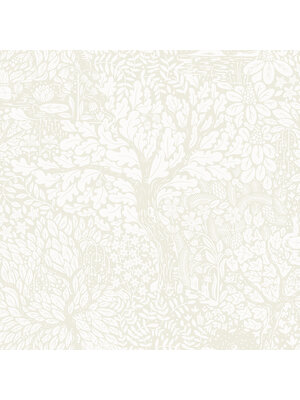 Dutch Wallcoverings FC Hjärterum- Olle wit - 83111